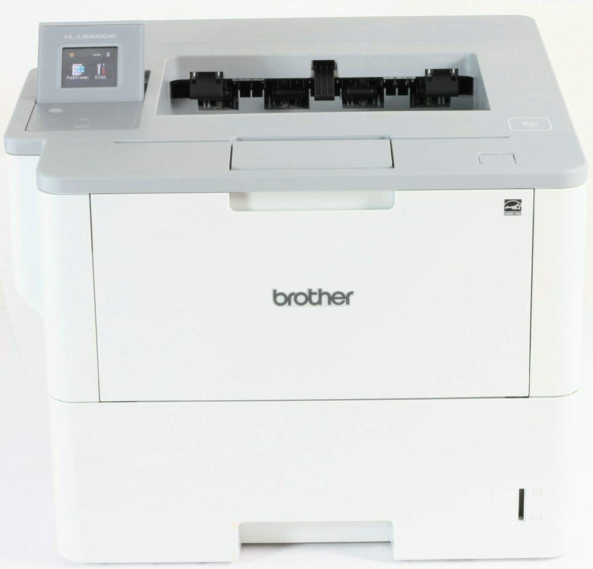 Brother HLL6300DW Stampante Laser Monocromatica, Unità Fronte/​Retro Integrata, Scheda di Ethernet, WiFi e NFC, USB 2.0 Hi-​Speed, Cassetto Carta da 520 Fogli