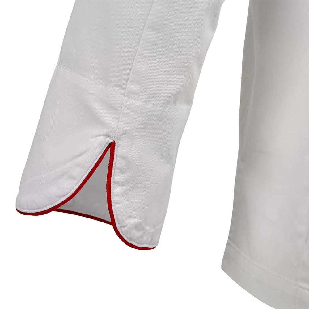 Mercer Culinary Renaissance Damen Kochjacke mit U-Ausschnitt