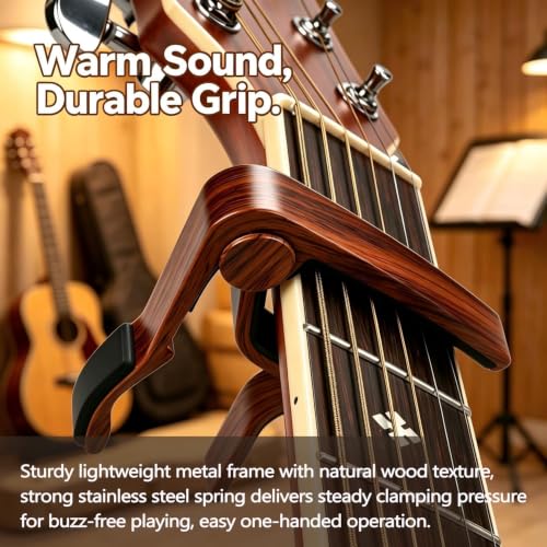 Image of Guitar Capo 8 Pack Guitar Clamp for Acoustic Electric Bass Guitar Ukulele