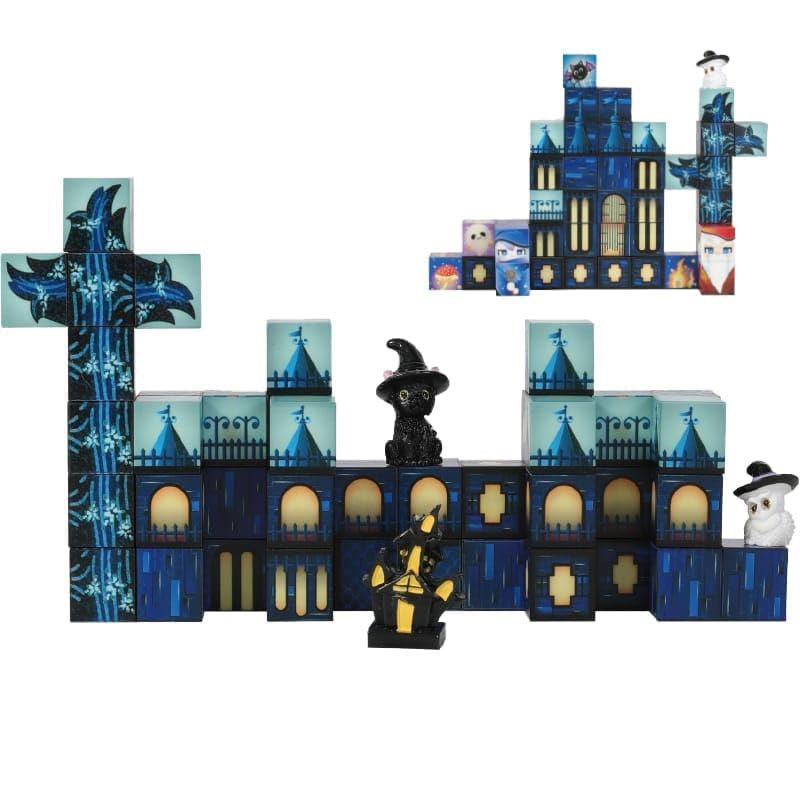 新品未開封 Magic Castle 2個セット TOYS TODAY Magnetic Magic Castle Building Blocks Set for Kids 3-8