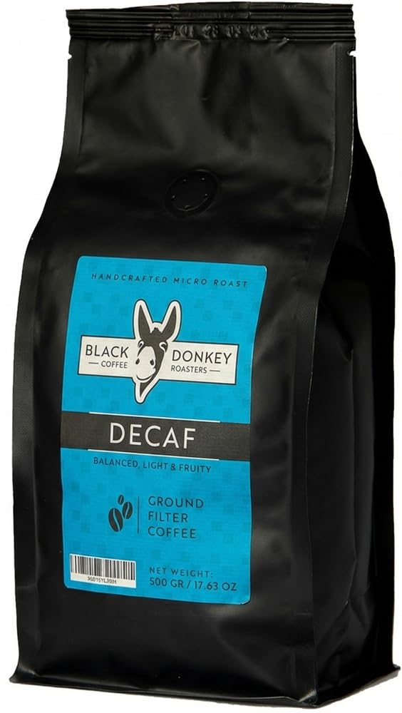 Black Donkey - Bezkofeinowa Kawa Mielona (500g)