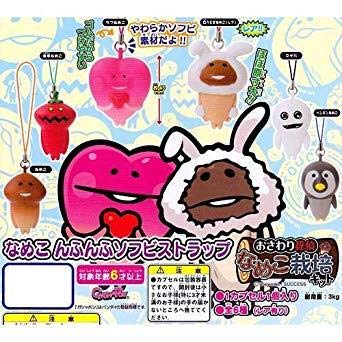 おさわり探偵なめこんふんふソフビストラップ なめこ んふんふソフビストラップ｜なめこぱらだいす☆なめこ
