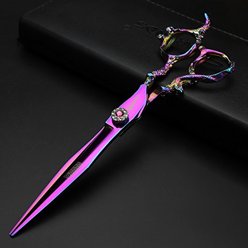 Ciseaux de coiffure 7 pouces acier 440c pour coupe de cheveux nette
