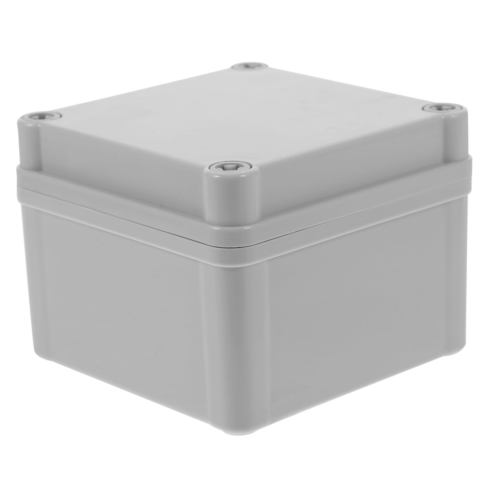 4pièces Boîte De Jonction Électrique Étanche Plastique Pour Intérieur Et Extérieur Idéale Pour Éclairage Et Des Câbles