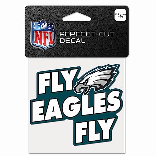 WinCraft Philadelphia Eagles Slogan Perfect Cut Color Decal 4