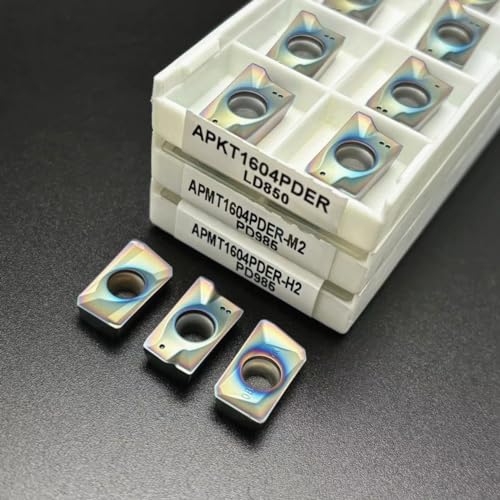 10 piezas APKT1604PDER M2 H2 ferramenta torneado CNC miniatura 3