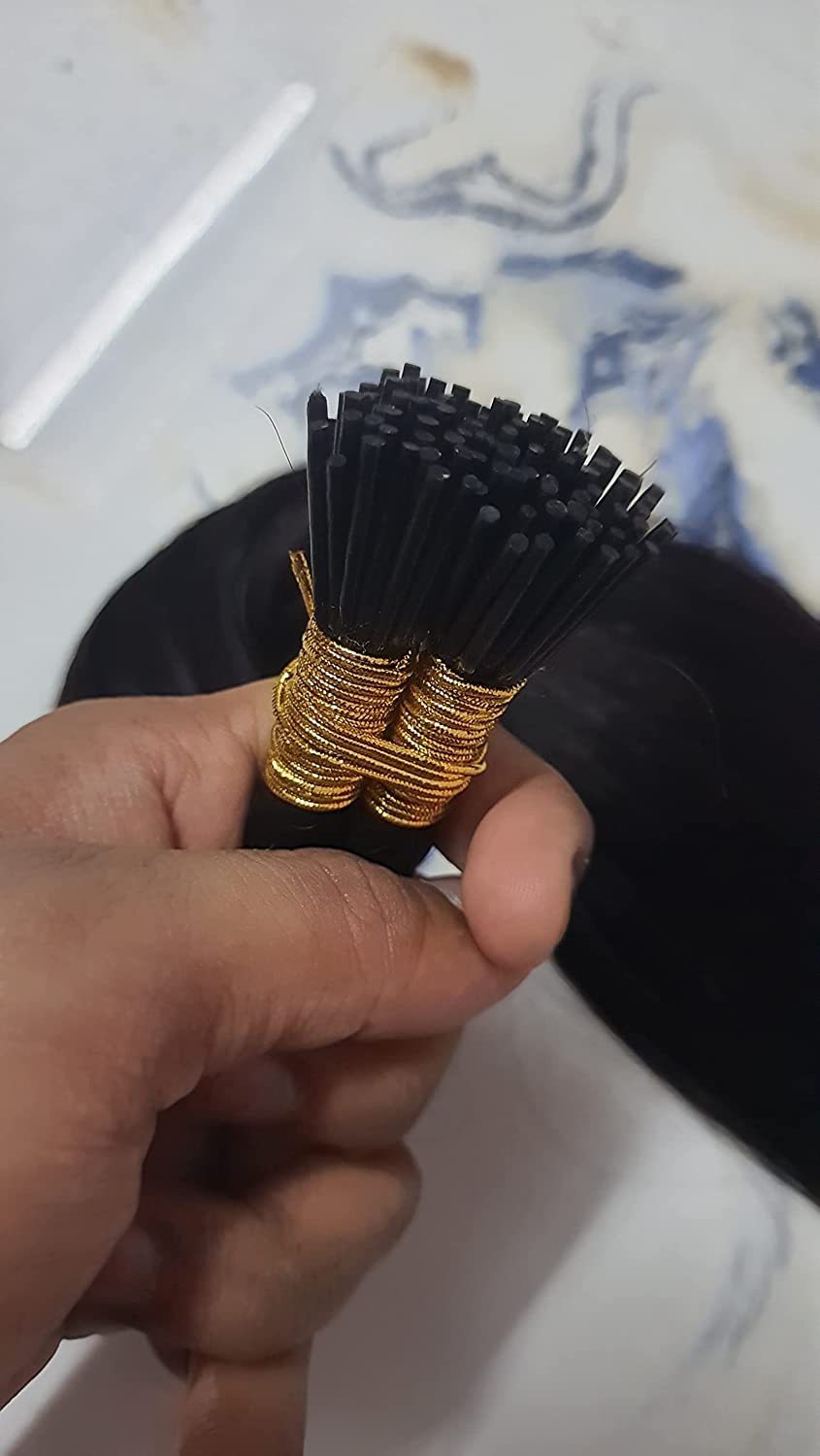 DOUBLE DRAWN I TIPS REAL HUMAN HAIR EXTENSION MICRO RING HAIR EXTENSION 100 % HUMAN HAIR NON REMY SILKY SMOOTH TANGLE FREE... - Review, Price and Buying Guide