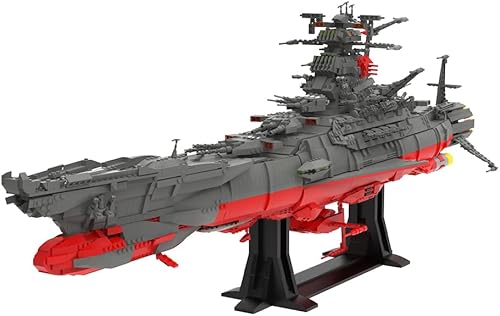 Sayotoo - Kit de construcción de modelo UCS de naves espaciales acorazado espacial UCS juego de bloques de construcción de buque de guerra Yamat