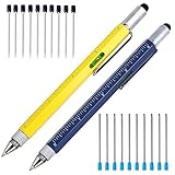 Passende Geschenkidee für Architekten, Bauplaner, Technische Zeichner, Ingenieure Kugelschreiber, Planungshilfe und Werkzeugkoffer in einem.