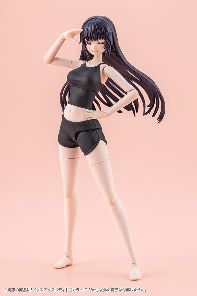 Kotobukiya Soai Girl Garden Dress Up Body [L] Color C Ver., całkowita wysokość ok. 5,6 cala (5.6 in / 142 mm), model plastikowy w skali 1/10