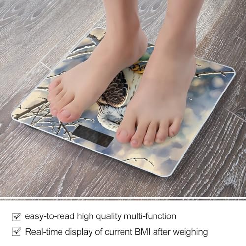 Báscula Digital de Vidrio Templado Hawk para Baño miniatura 5