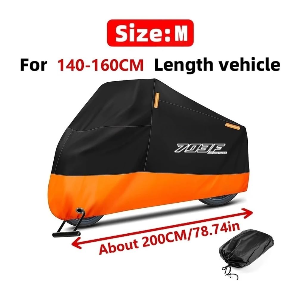 Accesorios De Motocicleta, Cubierta Gruesa Exteriores, Sombrilla Protectora para Lluvia, Protección para Todas Las Estaciones, Duradera para 703F 703 F 2025 Motocicleta Aire Libre Temporada Cubierta
