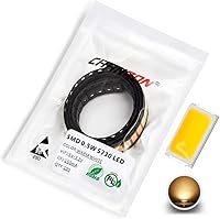 Vista 14 de CHANZON 100 piezas 5730 (5630) blanco 6000K SMD LED diodo luces chip (0.224 in x 0.118 in DC 3V 150mA 0.5W 50-55LM) alta intensidad Super brillante