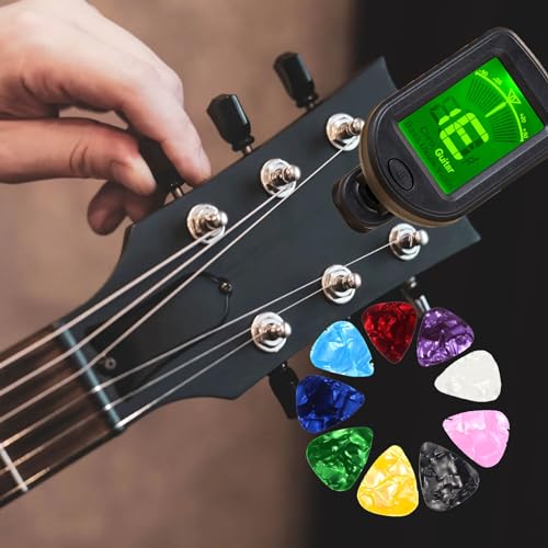 Accordeur, Accordeur de Guitare Chromatique à Pince, Accordeur Guitare, Accordeur De Guitare, Accordeur Guitare Classique, Accordeur Guitare électrique pour Guitare, Basse, Violon, Ukulélé - Les Beatles, Paul McCartney, John Lennon, RIngo Starr, George Harrison Accordeur, Accordeur de Guitare Chromatique à Pince, Accordeur Guitare, Accordeur De Guitare, Accordeur Guitare Classique, Accordeur Guitare électrique pour Guitare, Basse, Violon, Ukulélé – Image 6