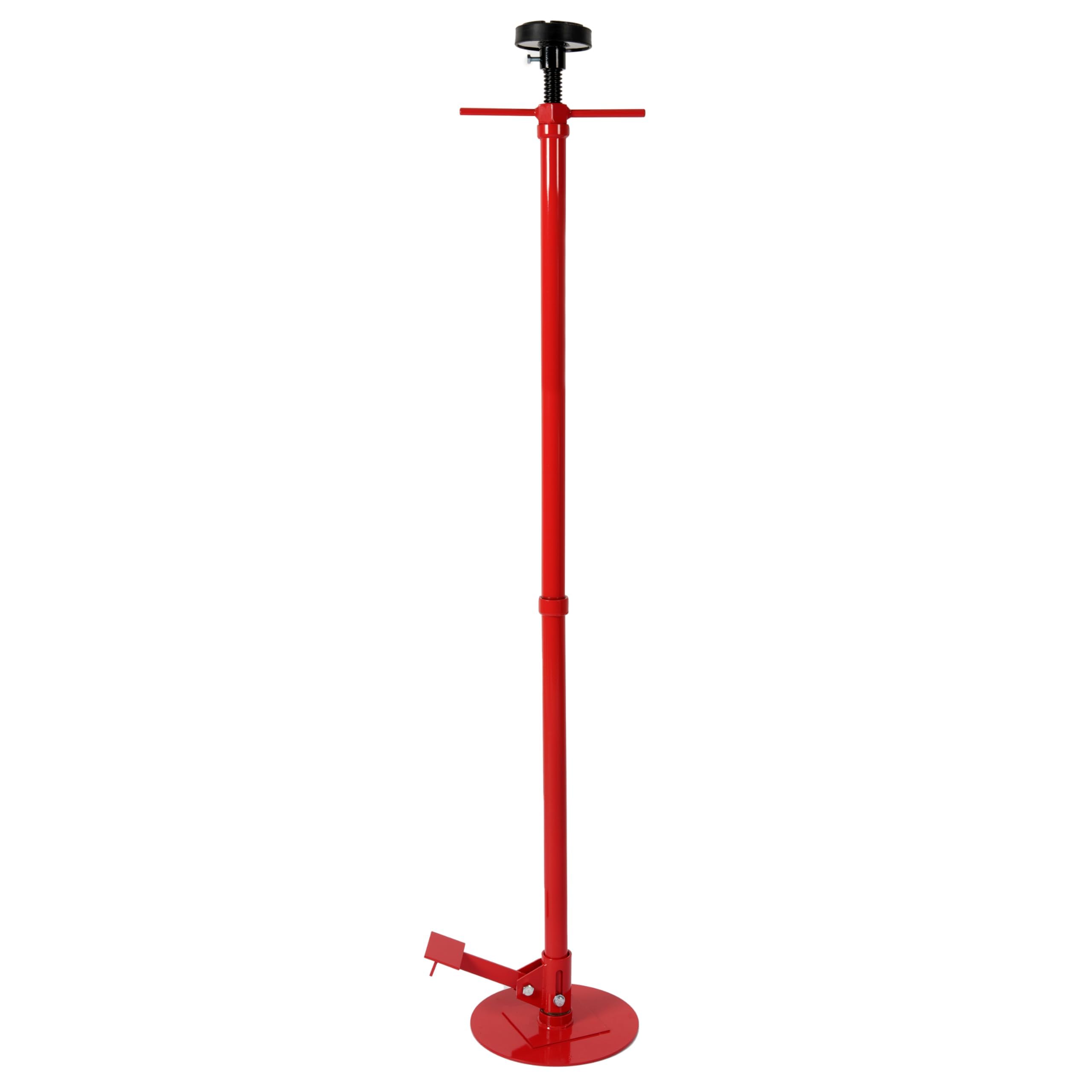 KUAFUUnderhoist Jack Stand with Foot Pedal 3/4 Ton Capacity Lifting from 64.5" - 84.5" 11.4 Inch Diameter Base Under Hoist Lift Jack Car Support Stand Engine Lift