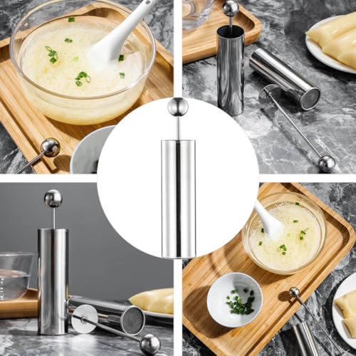 Molde de Crisantemo Acero Inoxidable Prensa Tofu Casa Fácil Limpieza 4