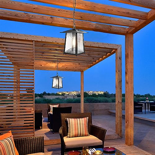 Colgante de luz retro Mengjay impermeable E27 para terraza 3