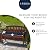 Arden Selections Outdoor Wicker Settee Cushion, 41.5 x 18, Rain-Proof, Fade Resistant 41.5 x 18, Sapphire Blue Leala