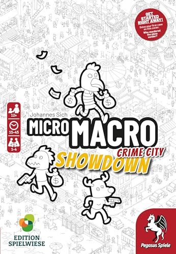 Micro Macro Crime City: Showdown Juego de Mesa miniatura 2