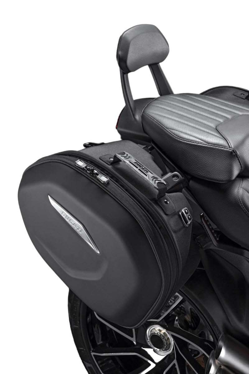 Amazon.com: Ducati Set of Semi Rigid Side Panniers for Diavel V4 Amazon.com: Ducati Set of Semi Rigid Side Panniers for Diavel V4