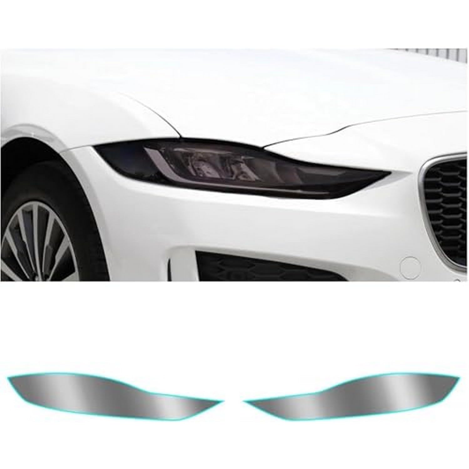 Autocollant protection phare Jaguar XE pour rouler sereinement sur autoroute