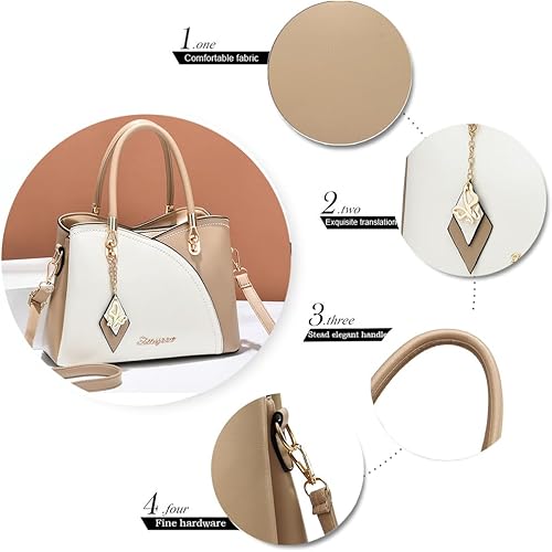 Miniatura 5 de Bolsos y carteras con asa superior, bolsas de hombro, bolsos mensajeros y de mano para damas 1-2-vino,1-1-caqui,1-2-vinos,1-3-rosa,1-5-azul,1-5-lp