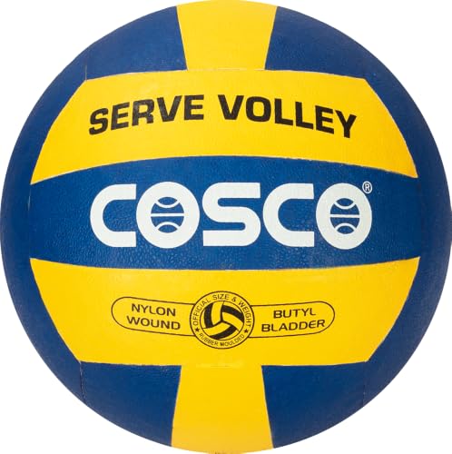 Image of Cosco Rubber Serve Volleyball Multicolour Size 4 (15031)