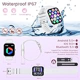 Smartwatch Fitness Watch with Bluetooth Call: 1.83”Smart Watch for Women Men with Heart Rate Oxygen Blood Pressure Sleep Tracker 123 Sports Step Counter Waterproof Activity Trackers for Android iOS - Image 7