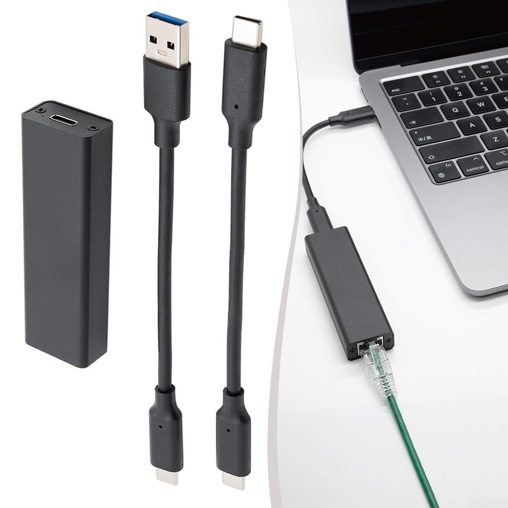 Adattatore da USB 3.2 a 5GbE, adattatore di rete Ethernet ad alta 5 Gigabit per PC portatile USB a convertitore LAN RJ45