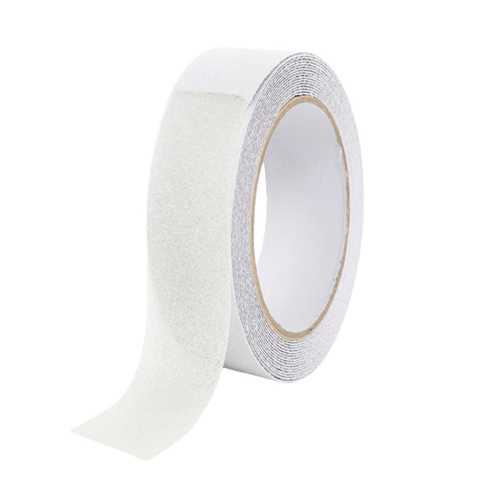 Bahenci Anti Slip Transparent Anti Slip Tape, 1 inch by 20ft, Non-Slip Traction Grip Tape to Tubs, Stairs, Clear, preventing Accidental Falls and