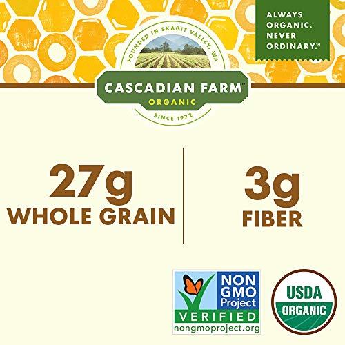 Cascadian Farm Organic Cereal, Honey Nut O's, 9.5 oz