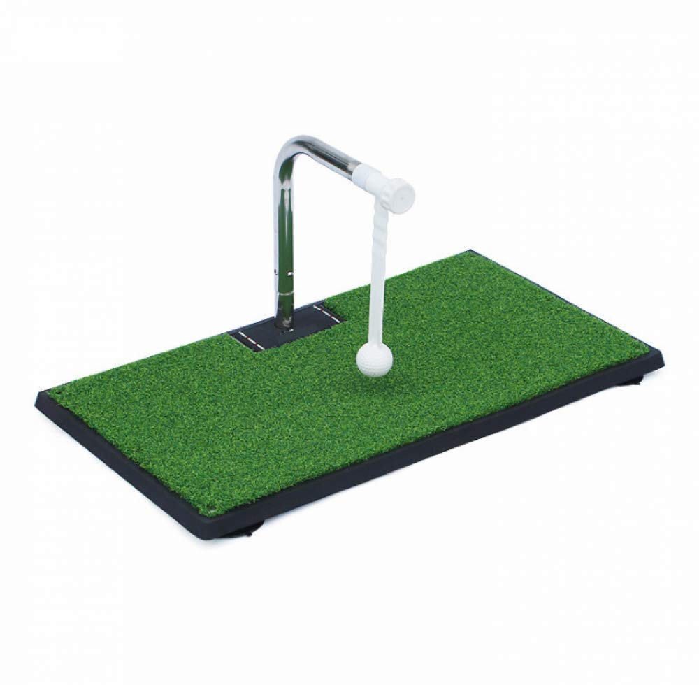 Golf Swing Training Aid, Portable Indoor/Outdoor Swing Grover Auto Kick Backpacking Green, Golf Swing Practice Mat, True Impact, Road to Review, Sturdy Construction, Swing Trainer