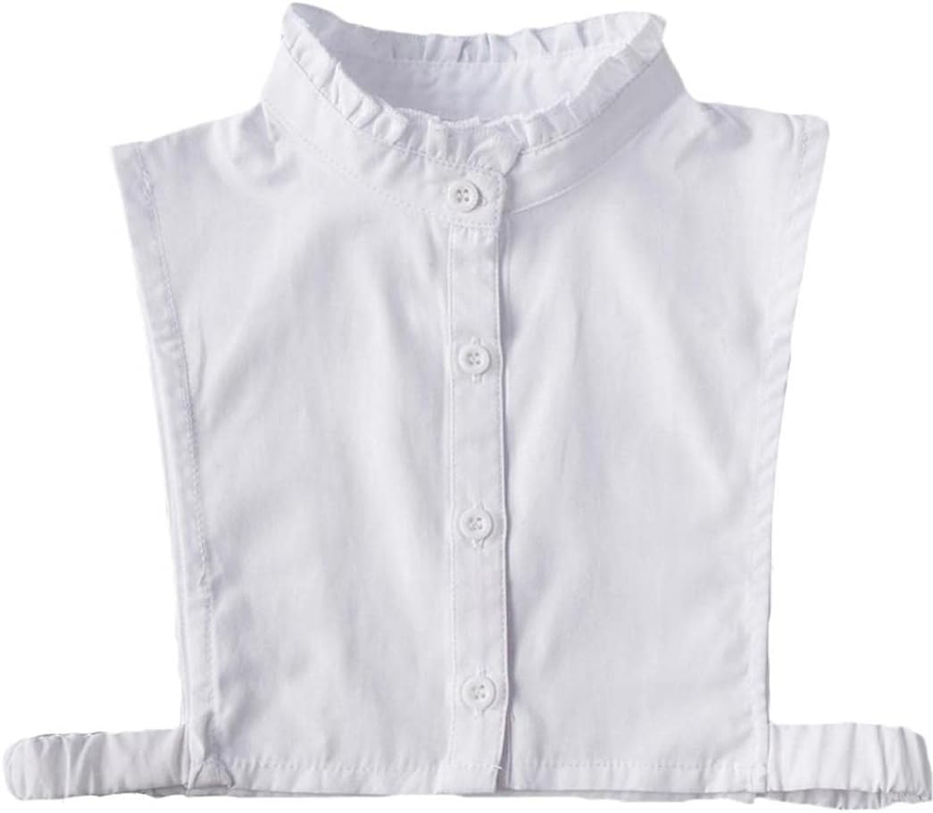 付け襟 シャツブラウス 丸襟 ハーフシャツ 可愛いつけ襟 取り外し可能な襟 白 子供 学生 女の子 キッズ Sale 102 Off ベビー