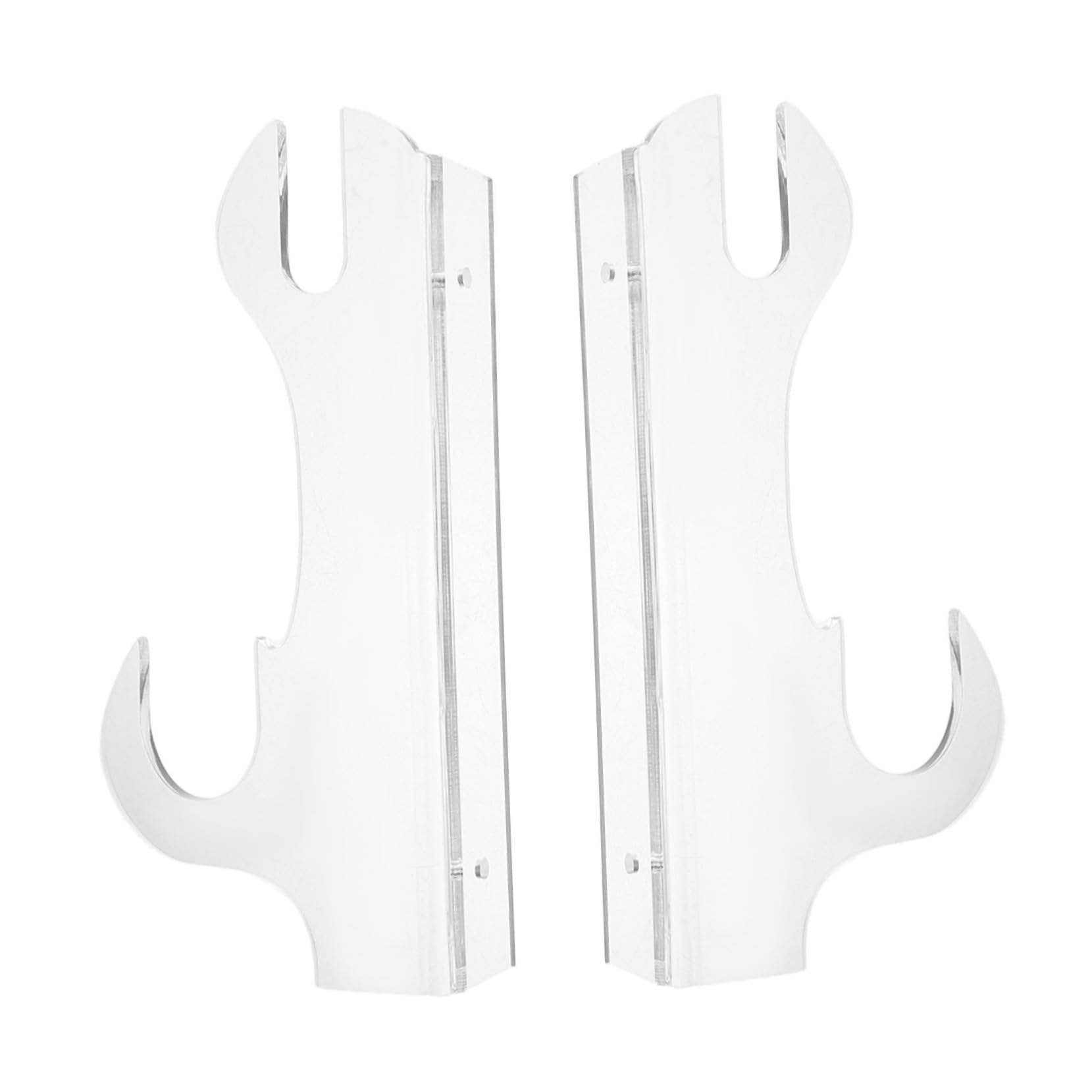 Anneome 2pcs Sword Stand For Display: Wall Mounted Double Layer Sword Organizer - Quick Installation Holder Rack With Screws For Home Use