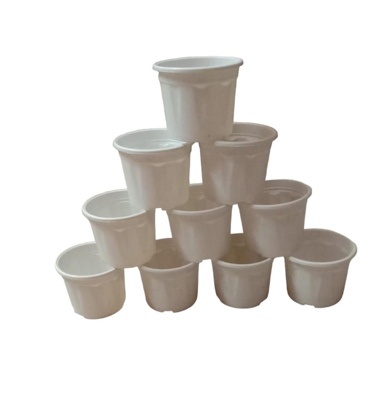 KUMUDAM 3" Nursery Pot for Plants (White) Pack of 20 | Seed Starting Pot | Beautiful and perfect Plastic Flower pots | Indoor/Outdoor Planter . (B0CNKS2K6S) Amazon Price History, Amazon Price Tracker