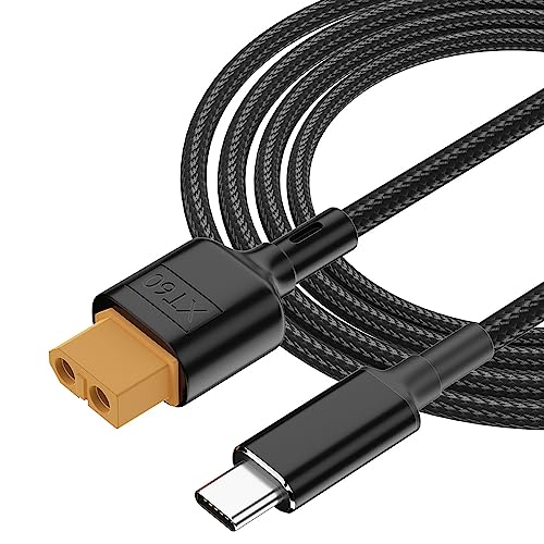 Câble USB C mâle XT60 femelle charge rapide 100W pour chargeur LiPo