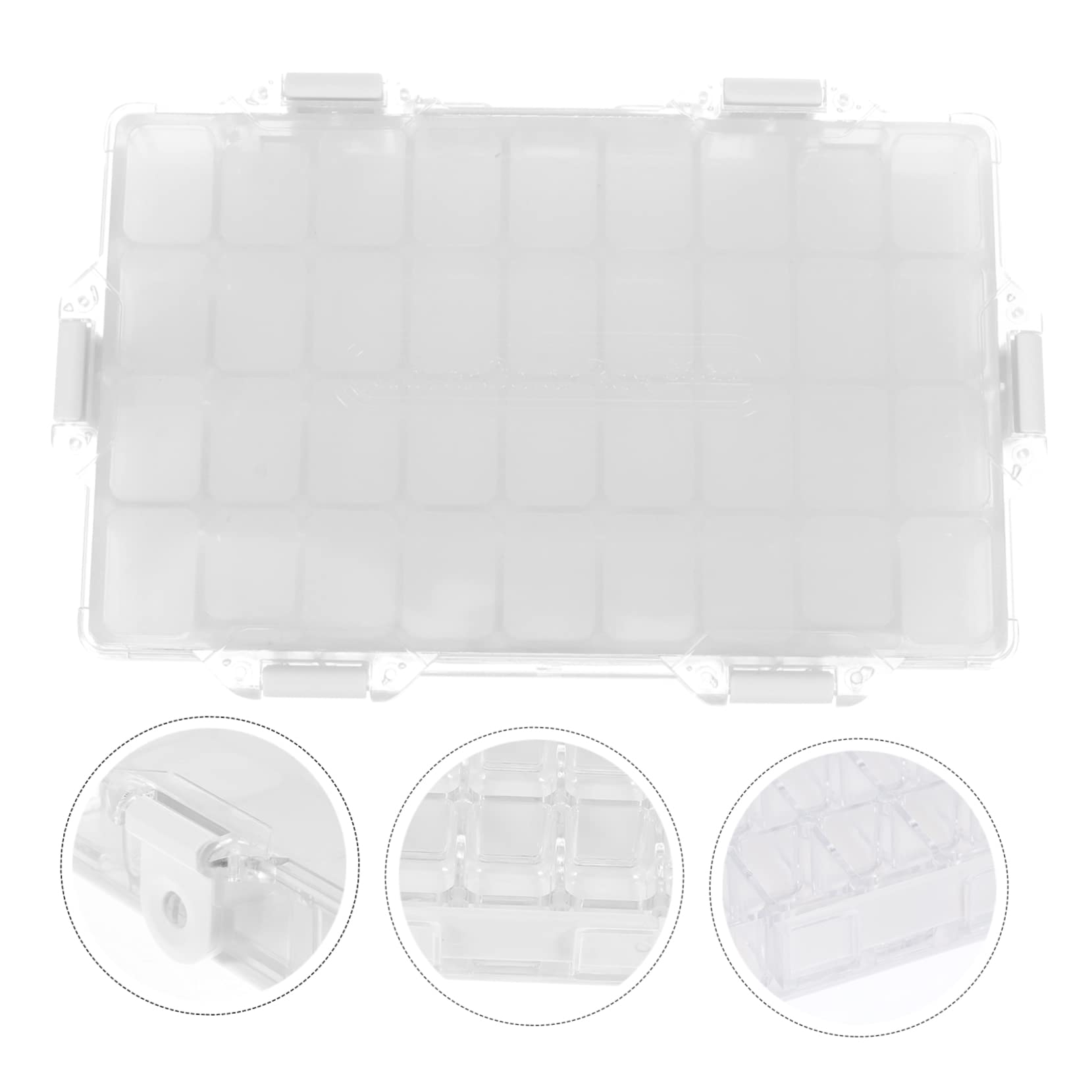 Boîte à Compartiments de Couleur Aquarelle 36 Cases Abs Portable