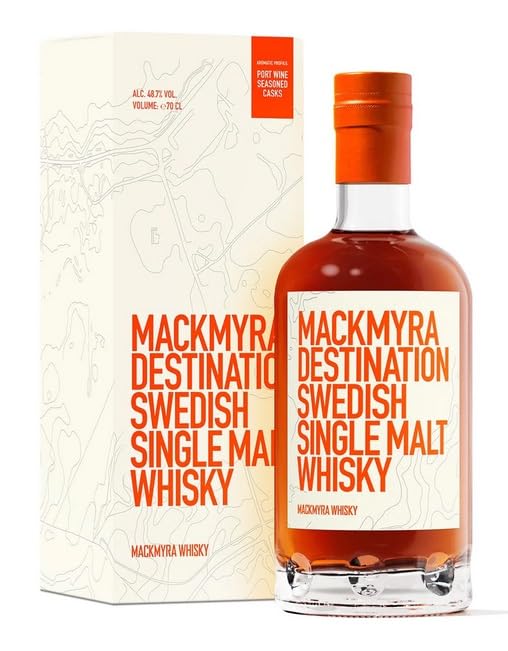 0,7l - Mackmyra - DESTINATION - Swedish Single Malt Whisky - 48,7% vol. - Schweden