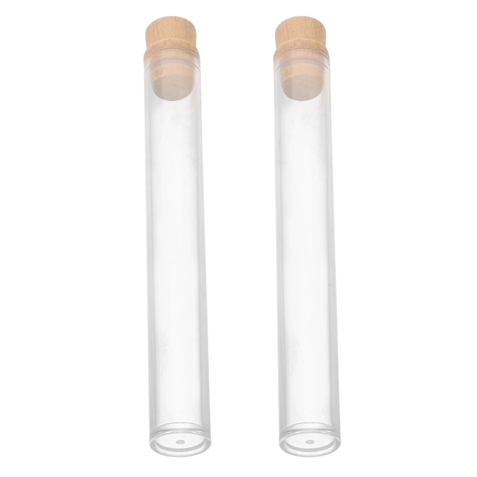 MINAOLULUS 2pcs Pet Hair Memorial Keepsake Bottles with Seal – Cat Whiskers Collection Jar and Dog Hair Storage Container for Pet Remembrance and Sympathy