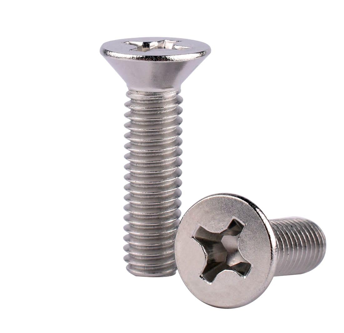 Stainless Steel Machine Screws - 40 Pcs -10 Stainless Steel Machine Screws - 40 Pcs -10