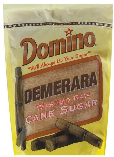 Domino Sugar, Demerara Washed Raw Cane, 24-Ounce Pouches (Pack of 12)