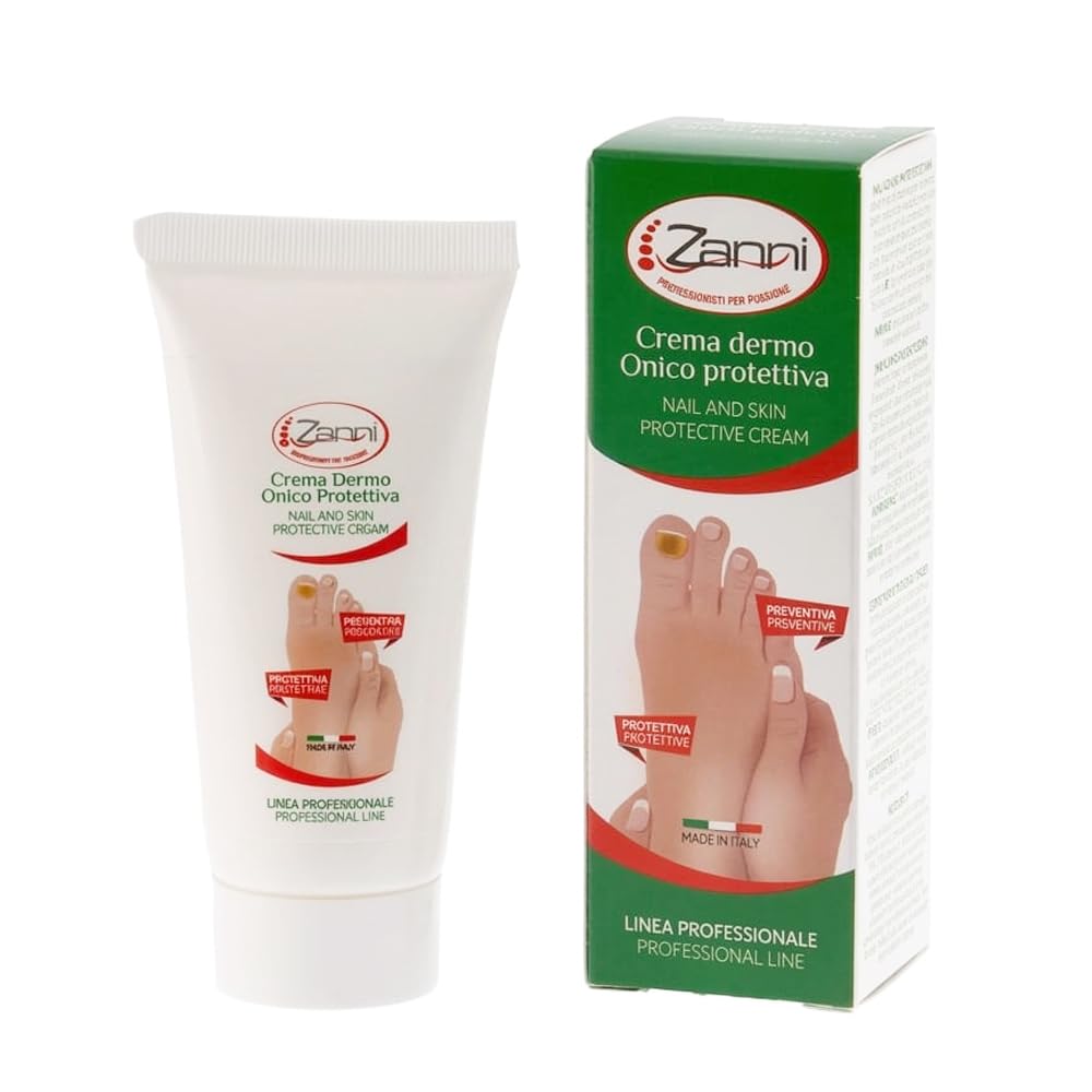 Zanni Crema Trattamento Micosi Unghie Piede, Antimicotico Naturale, Crema Dermo Onico Protettiva Nutriente e Antibatterica, Migliora aspetto Unghie e Pelle a Base di Tea Tree Oil, 30 ml, Made in Italy