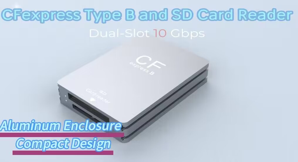 Amazon.com: Dual-Slot CFexpress Type B and SD Card Reader,10Gbps