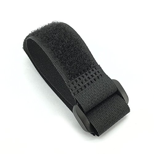 50 Piezas Correas de Sujeción Reutilizables para Cables, Correas de Cable con Gancho y Lazo 0.8" x 6" (Negro) miniatura 5