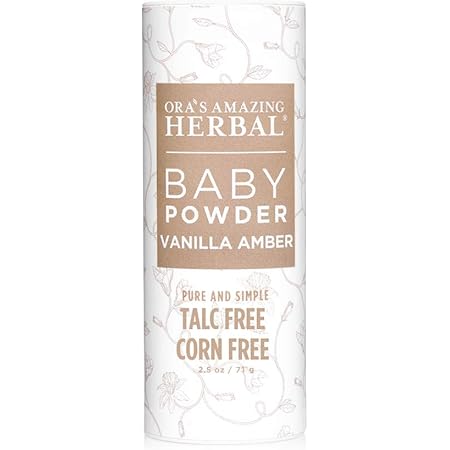 Amazon.com: Era Organics Talc Free Baby Powder - USDA Organic Dusting ...