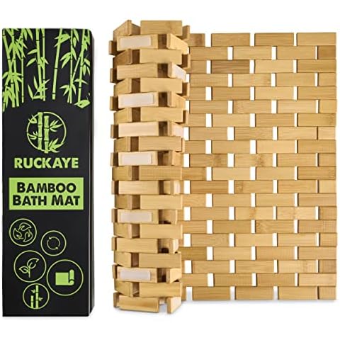 Ruckaye Bambus Badematte 61 x 40,6 cm Cover