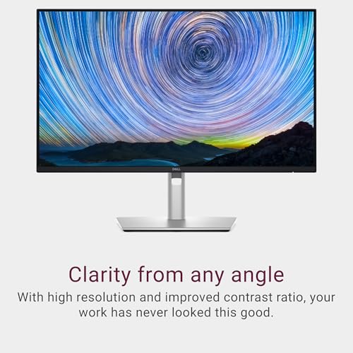 Image of Dell Pro 32 Plus QHD USB-C Hub Monitor P3225DE - 31.5-inch QHD (2560x1440) 100Hz 8ms Display, USB-C /HDMI /DisplayPort Connectivity, Height /Swivel /Pivot /Tilt Adjustment, 4 Star TUV Eye Comfort - Black