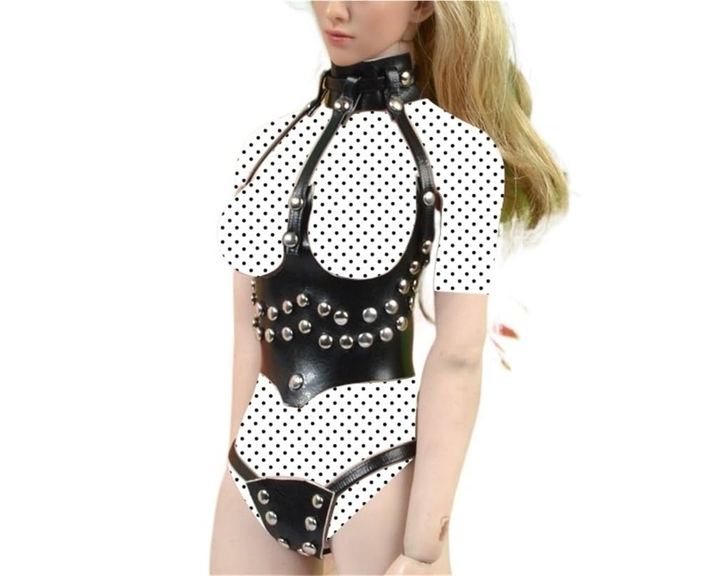 Vêtements en cuir G échelle 1/6 pour shooting photo de figurine féminine 30cm