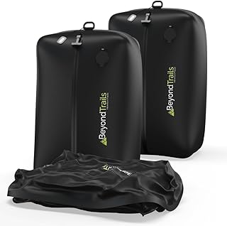 BeyondTrails 2 Pack Vacuum Compression Packing Cubes for Clothes | Travel Bag | Vacuum Storage Bags | Suitcase Travel Acce...