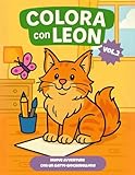 Photo Gallery colora con leon – vol.2: le nuove avventure di un tenero gatto in un libro da colorare semplice e divertente che stimola creatività gioia e immaginazione Photo Gallery colora con leon – vol.2: le nuove avventure di un tenero gatto in un libro da colorare semplice e divertente che stimola creatività gioia e immaginazione